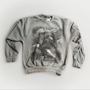 Vintage Eagle Wilderness Crewneck Sweatshirt Men’s Large Nature Outdoor Life